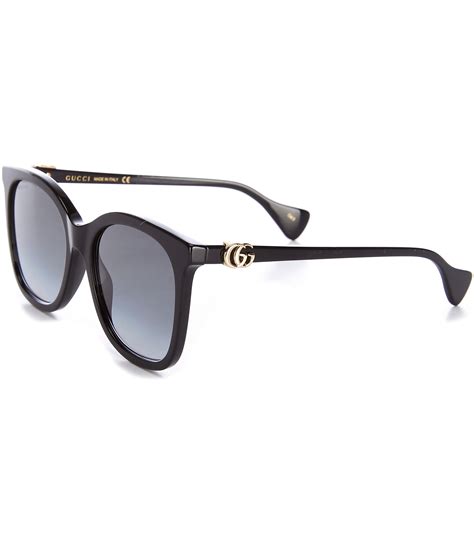 55mm cat eye sunglasses gucci|gucci cat eye sunglasses havana.